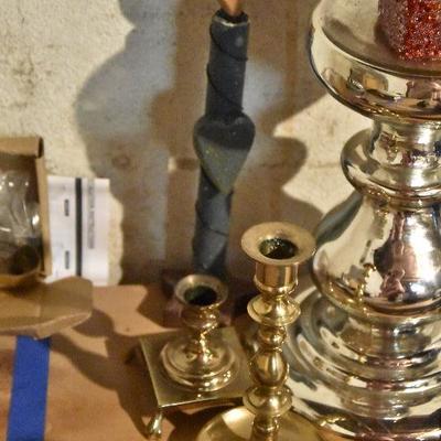 B Lot 10: Mixed Lot of Candlesticks