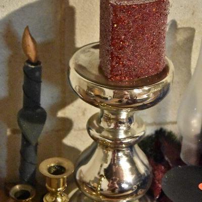 B Lot 10: Mixed Lot of Candlesticks