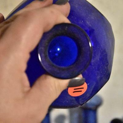 B Lot 11: Mixed Lot of Blue Glass
