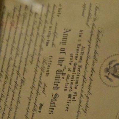 B Lot 25: Lot of Vintage Certificates