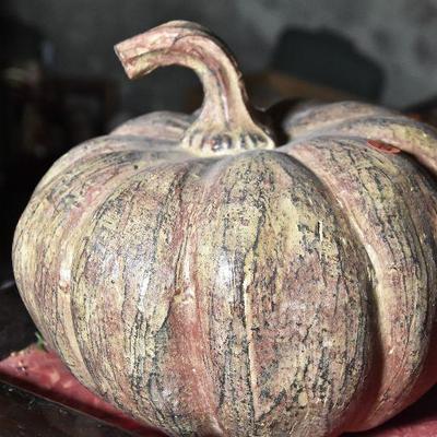 B Lot 28: Painted Pumpkin
