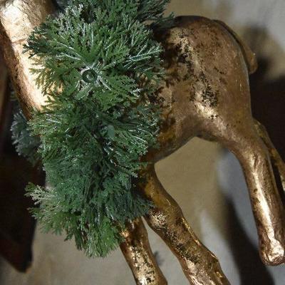 B Lot 44: Santa and Reindeer