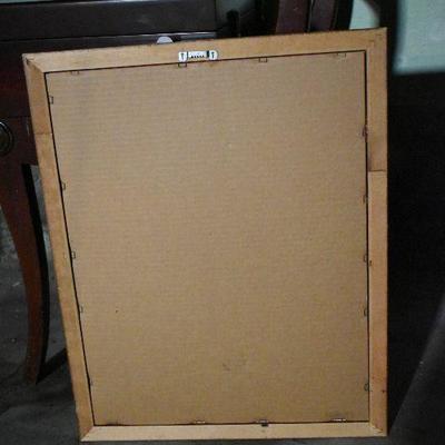 B Lot 45: Santa Picture and Large Angel Tree Topper