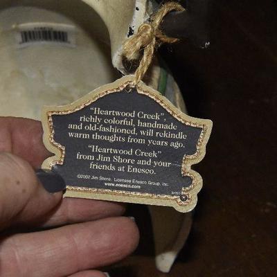 B Lot 52: Jim Shore Snowman Cast Iron Door Stop