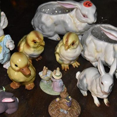 B Lot 56: Mixed Lot of Bunnies & Chicks