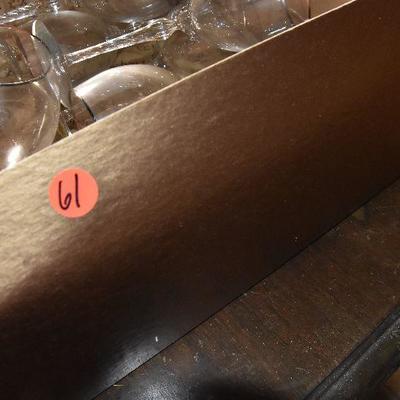 B Lot 61: Lenox Platinum Stemware - NWT