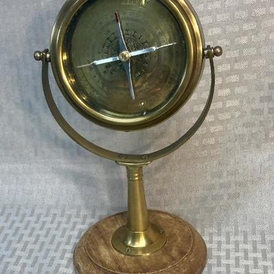 Small brass swivel  compass