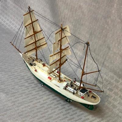 Plastic Sailing Ship Model