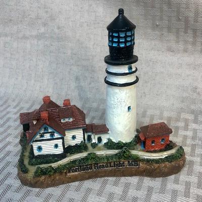 Lot of 3 Lighthouse display models
