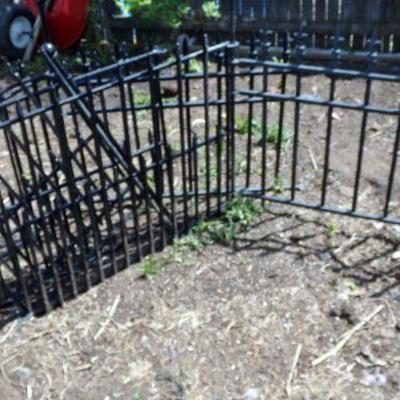 LOT 38  IRON FENCING