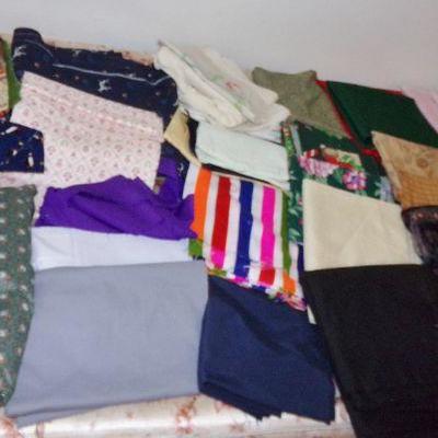 LOT 44  QUILTING/SEWING MATERIAL