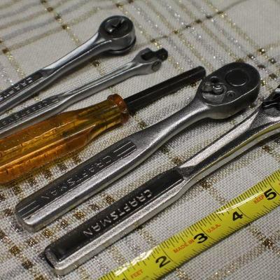 Lot 3: Bundle of (5) Socket Wrenches 