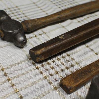 Lot #13: (4) Vintage Hammers