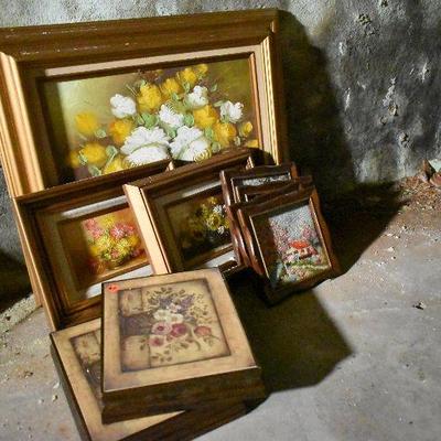 B Lot Basement:  Wall Art