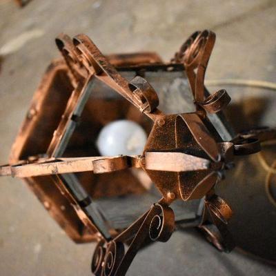 B Lot Basement:  Hanging Light