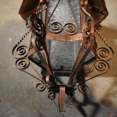 B Lot Basement:  Hanging Light