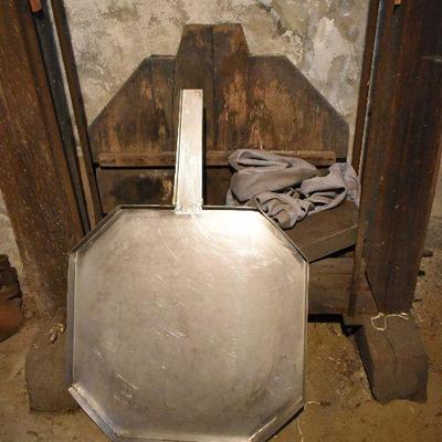 B Lot Basement:  Antique Wine Press