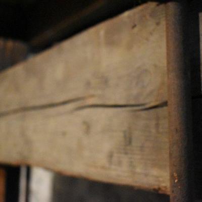 B Lot Basement:  Antique Wine Press