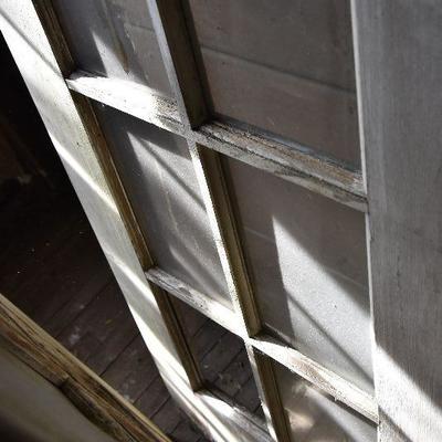 Up G Lot 1: Vintage Glass Doors