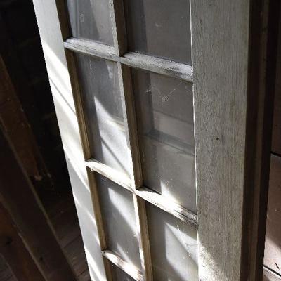 Up G Lot 1: Vintage Glass Doors