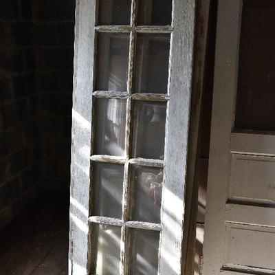 Up G Lot 1: Vintage Glass Doors