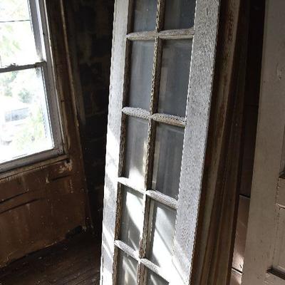 Up G Lot 1: Vintage Glass Doors