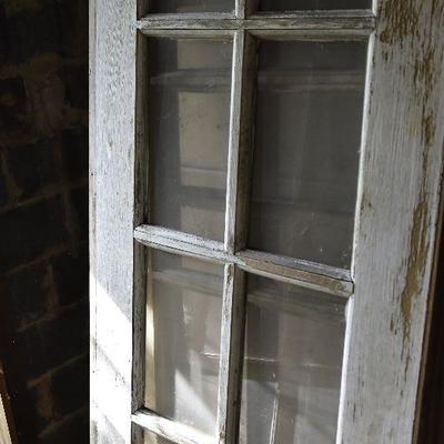 Up G Lot 1: Vintage Glass Doors