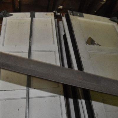 Up G Lot 4: Vintage Wood Garage Doors