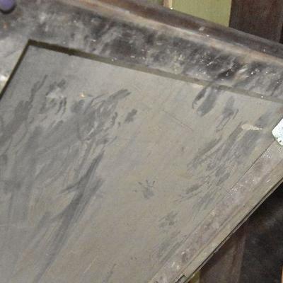 Up G Lot 9: Two Vintage Glass Doors and Window