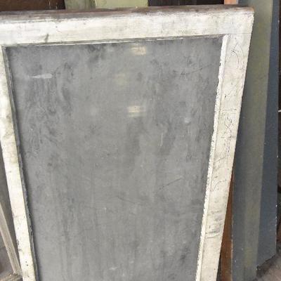Up G Lot 9: Two Vintage Glass Doors and Window