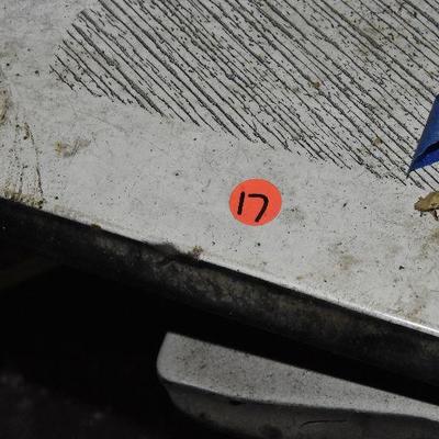Up G Lot 17: Enameled Top Table