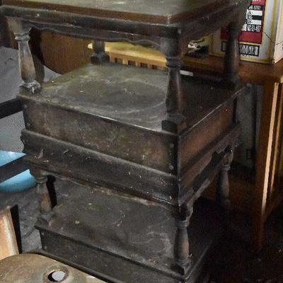 Up G Lot 39: Pair of Endtables-Project Pieces
