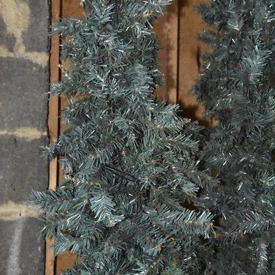 G Lot 44: Outdoor Holiday Trees in Urns