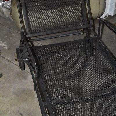 G Lot 55: Collection of Metal Outdoor Chairs and Cushions