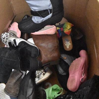 G Lot 74: Lot of Kid Shoes-Lots of Girls Sz 13