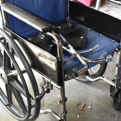 G Lot 75: Wheel Chair & Walker