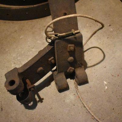 B Lot Basement:  Antique Barrel Straps