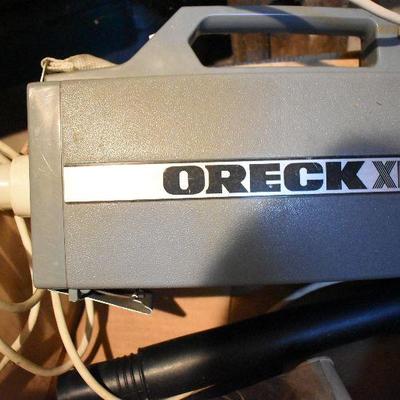B Lot 20 Back Basement:  Oreck Vacuumn