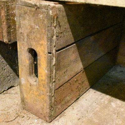 B Lot 11 Back Basement:  Vintage Crates