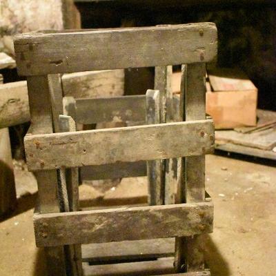 B Lot 11 Back Basement:  Vintage Crates