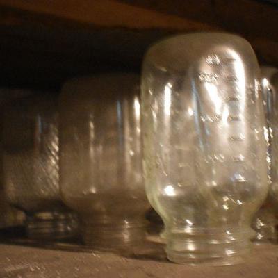 B Lot 3 Back  Basement:  Vintage Fresca Bottle and More