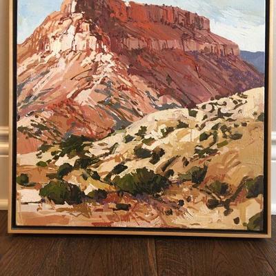 Dougas Atwill Noted & Listed Southwest Artist Original Painting West Mesa San Ildefonso item #97