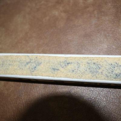 D Lot Diningroom: Autographed Hockey Sticks