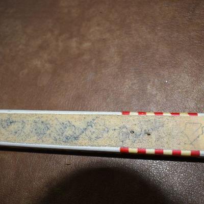 D Lot Diningroom: Autographed Hockey Sticks