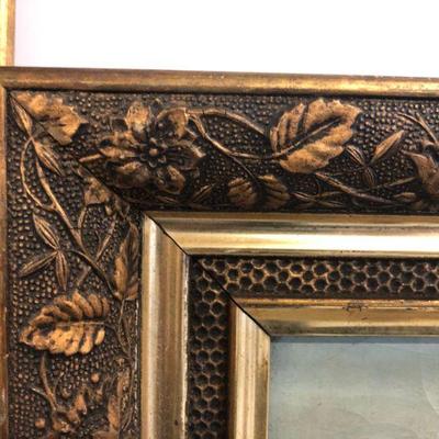 Victorian Floral Oil Paintings in Period Frames