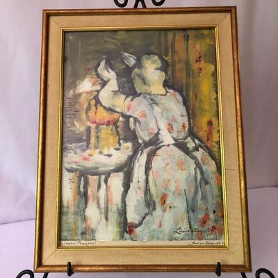 Lot 53 - Pair of Louise August Signed Paintings
