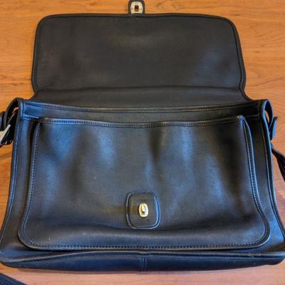 Coach Leather Metropolitan Briefcase / Computer Bag