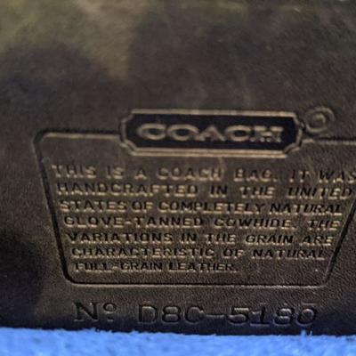 Coach Leather Metropolitan Briefcase / Computer Bag