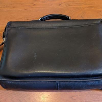 Coach Leather Metropolitan Briefcase / Computer Bag