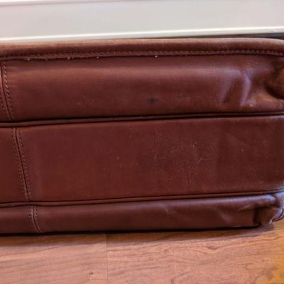 Coach Leather Messenger / Computer Bag